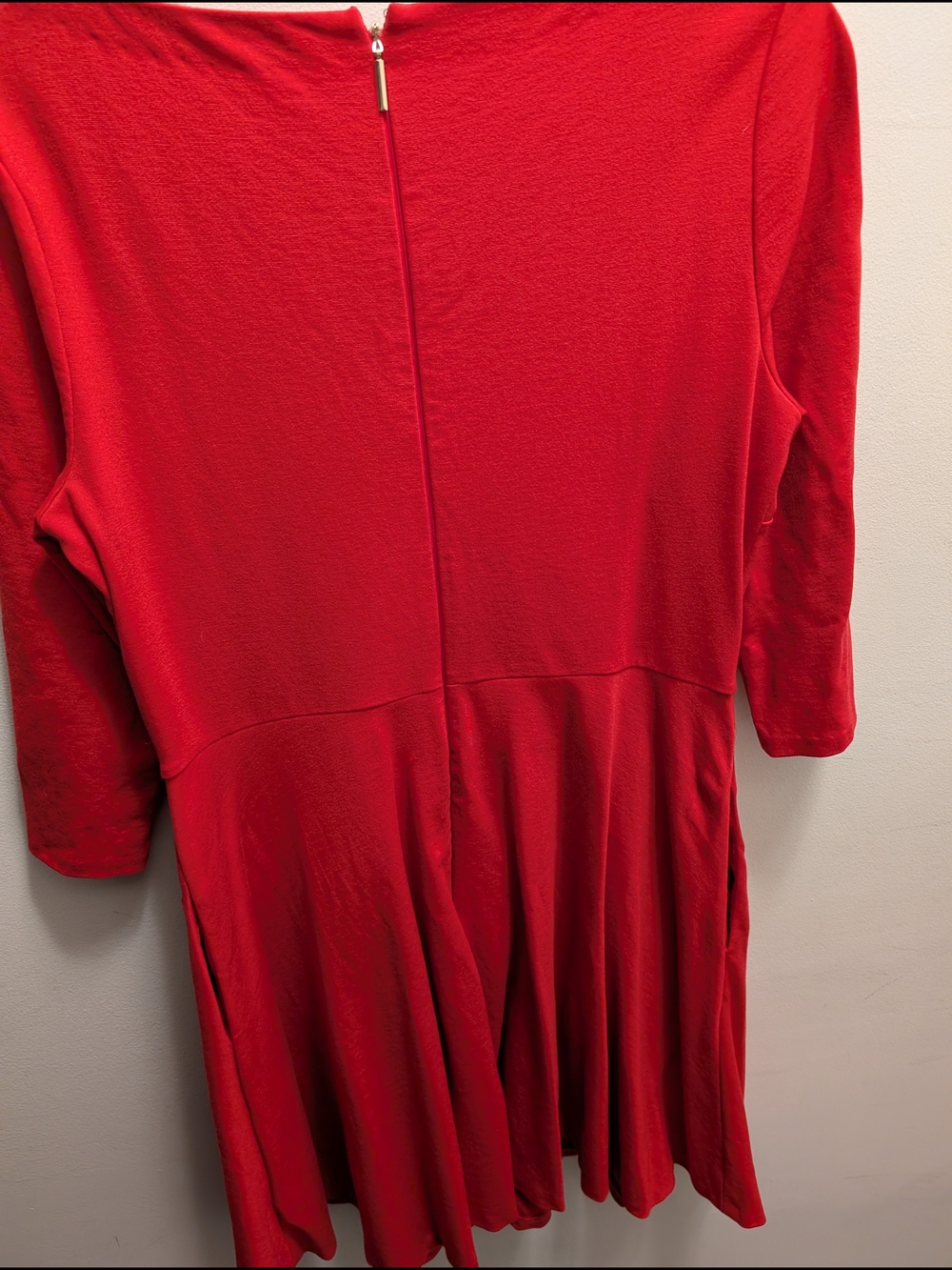 Kate Spade Women’s Red Fit-and-Flare Skater Dress - Picture 4 of 9
